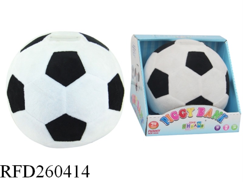 FOOTBALL MONEY BOX WITH LIGHT AND MUSIC