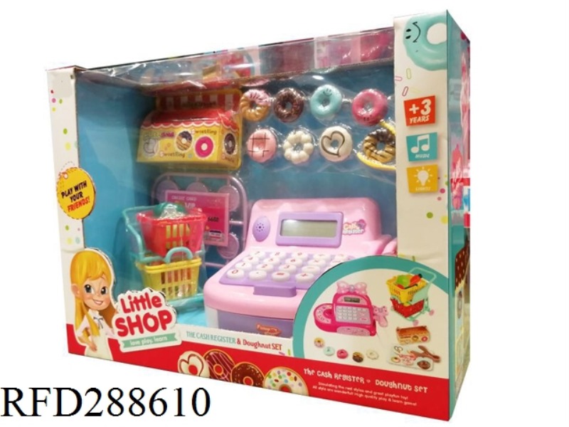 DOUGHNUT WITH CASH REGISTER