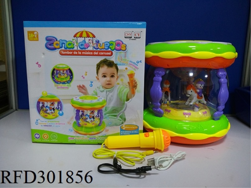 WHIRLIGIG PAT DRUM WITH WESTERN LANGUAGE IC