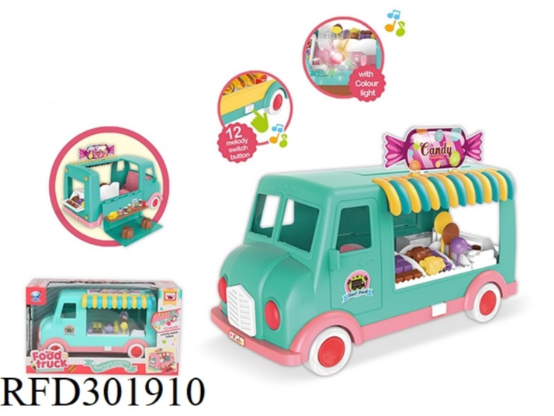 SWEETMEATS FOOD TRUCK WITH LIGHT AND MUSIC