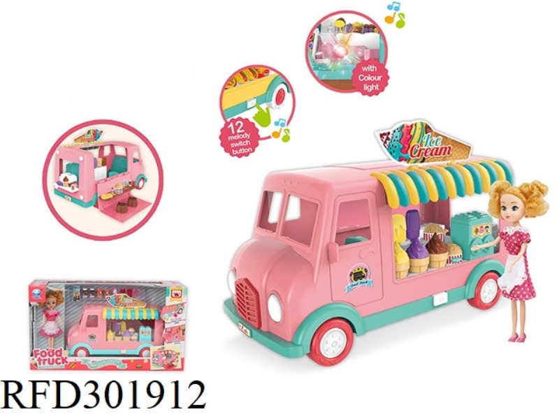 ICE CREAM FOOD TRUCK WITH 7