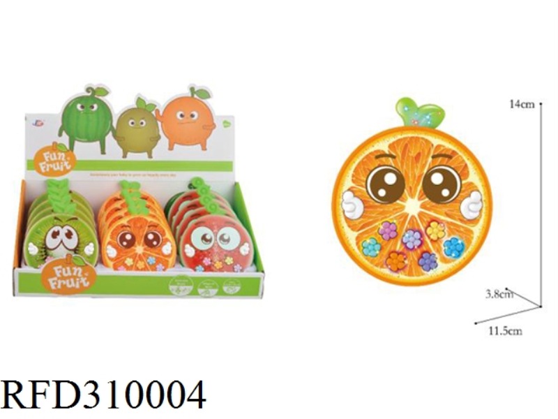 B/O FRUIT EARLY EDUCATION MACHINE 12PCS