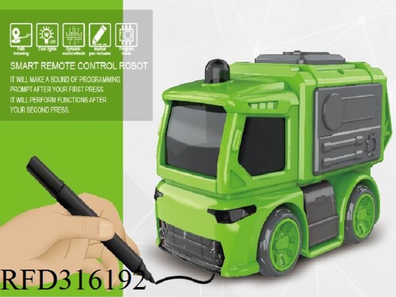 ELECTRIC PANITBRUSH TRACKING ROBOT