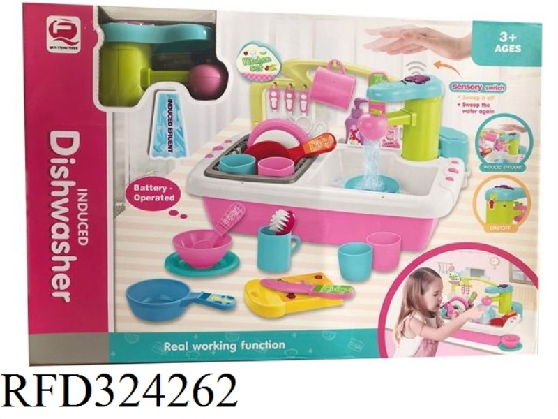 REACTION WASH DISHES WITH EFFLUENT