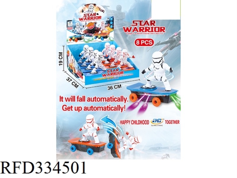 ELECTRIC PLANET WARRIOR 8PCS.