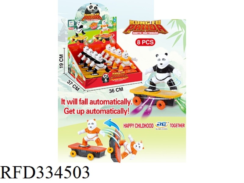 ELECTRIC KUNG FU PANDA 8PCS.