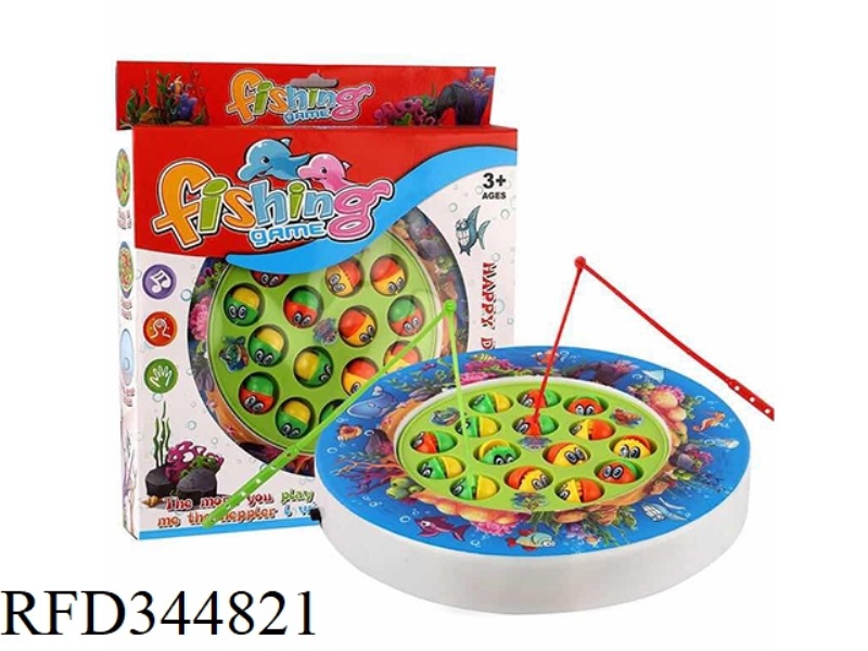 ROUND ELECTRIC MUSIC FISHING PLATFORM