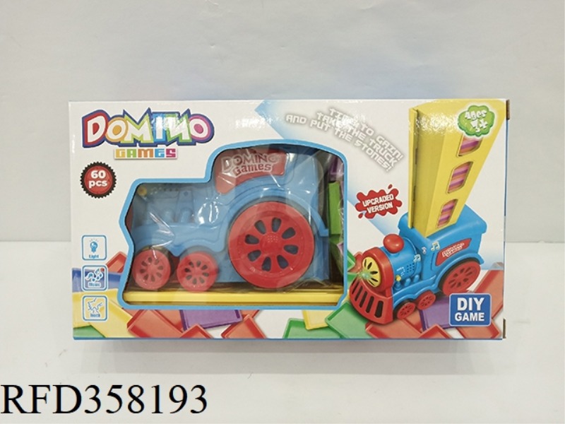 DOMINO TRAIN WITH LIGHT AND MUSIC (ENGLISH VERSION)
