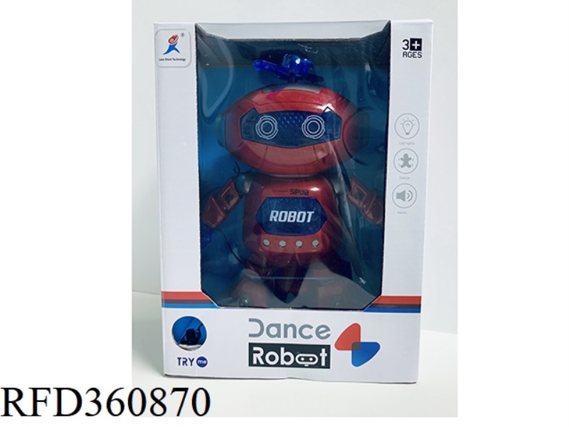 ELECTRIC DANCING ROBOT (RED)