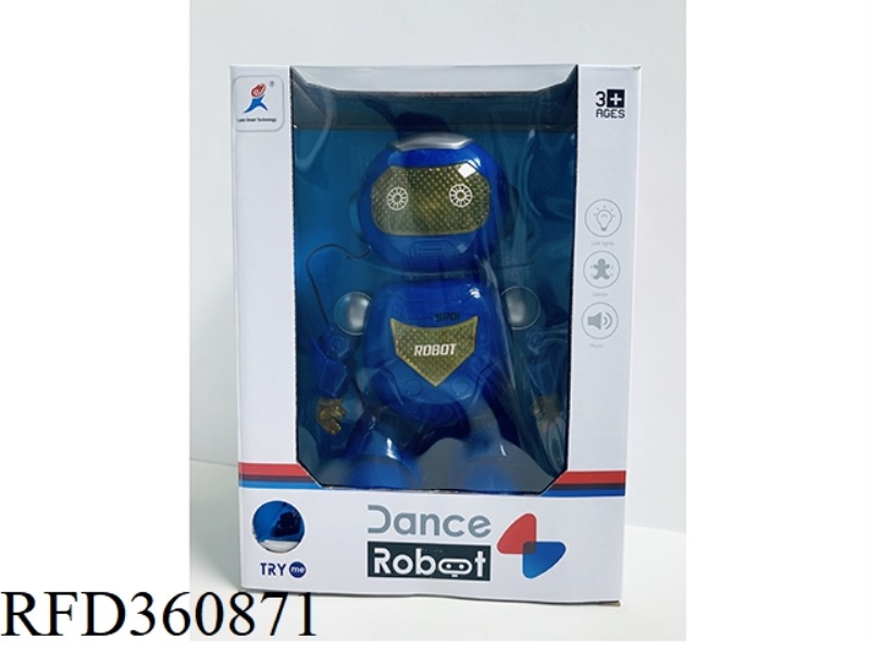 ELECTRIC DANCING ROBOT (BLUE)