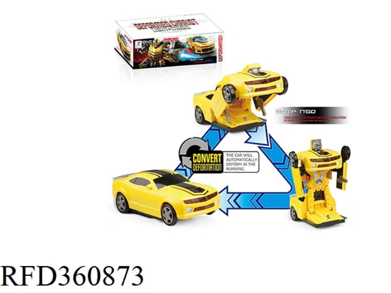 ROBOT UNIVERSAL DEFORMATION CAR/YELLOW