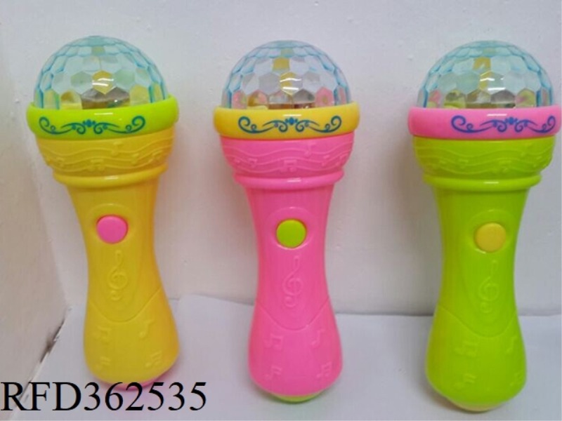 FLASH ELECTRIC MICROPHONE (TURN THE BALL AND TURN)
