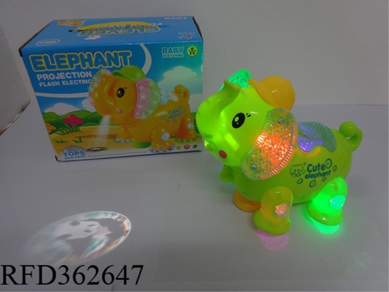 PROJECTION FLASH ELECTRIC ELEPHANT