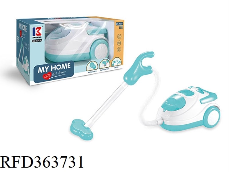 BLUE ELECTRIC VACUUM CLEANER