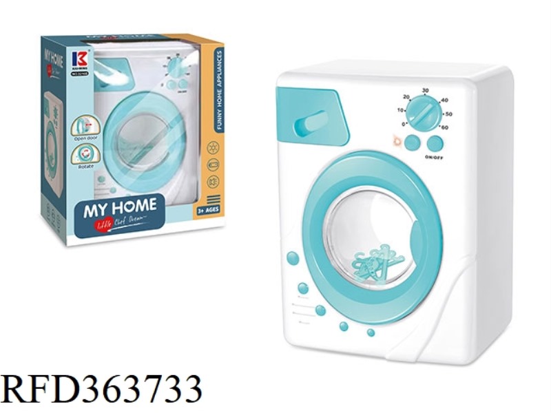 BLUE ELECTRIC WASHING MACHINE