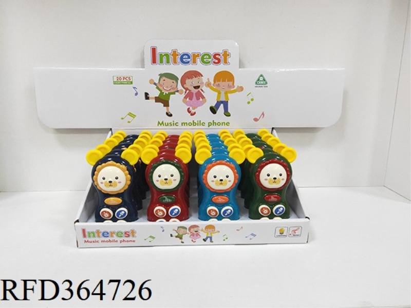 LION LIGHT MUSIC PHONE 20PCS