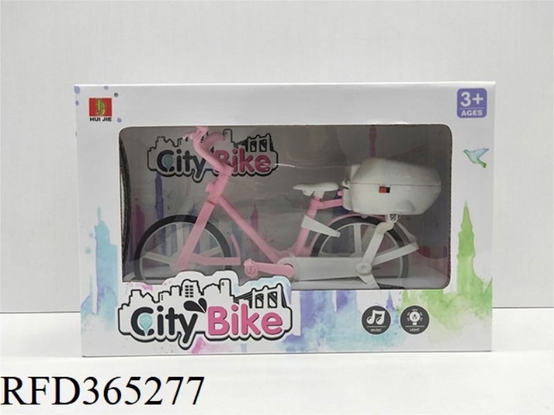 COLORFUL CITY BIKE (ELECTRIC LIGHT AND MUSIC)
