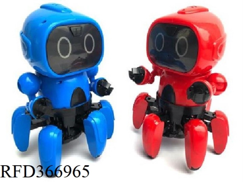 BIG 6 REMOTE CONTROL INTELLIGENT ROBOT 2 COLORS MIXED