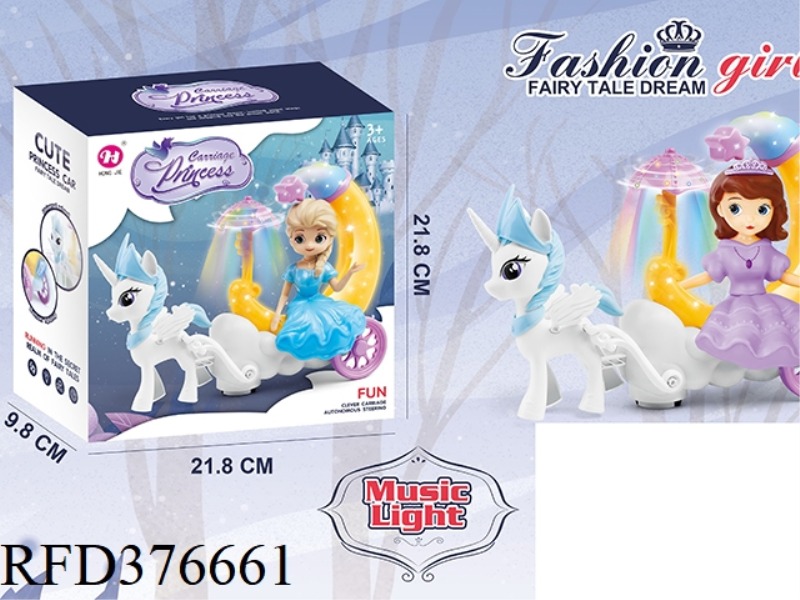 ELECTRIC LIGHT MUSIC CARRIAGE (SOPHIA PRINCESS)