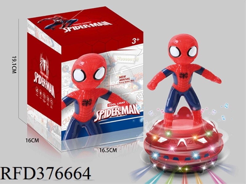 ELECTRIC WANJIN LIGHT SPIDERMAN MUSIC TABLE