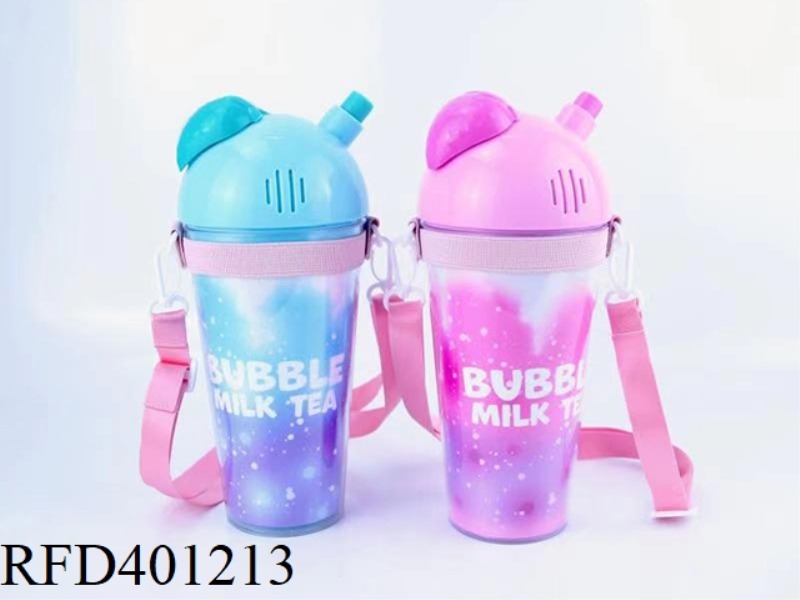 MILK TEA CUP BUBBLE MACHINE, LIGHT AND MUSIC