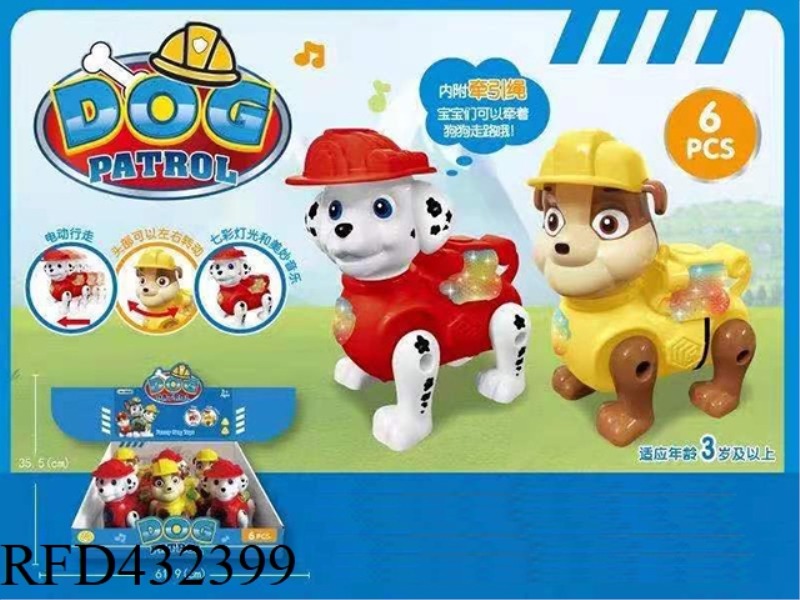 ELECTRIC DOG TEAM 6PCS