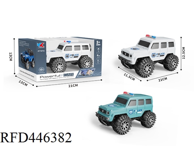 1: 18 INERTIA MERCEDES BENZ BIG G POLICE CAR