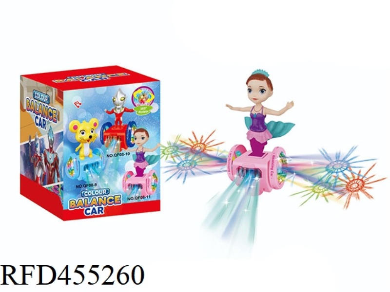 ELECTRIC UNIVERSAL LIGHT AND MUSIC MERMAID (SINGLE COLOR)