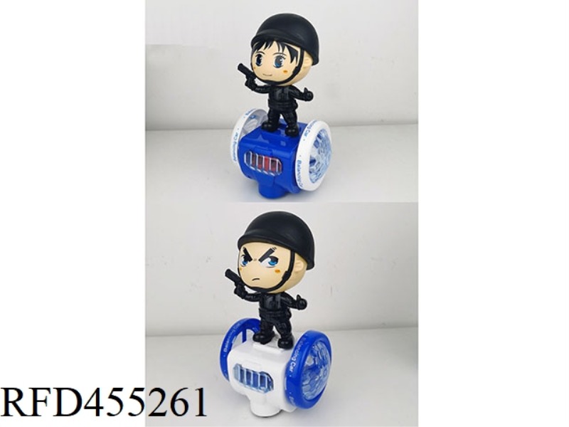 ELECTRIC UNIVERSAL LIGHT AND MUSIC POLICE SOLDIER (SINGLE SINGLE COLOR)