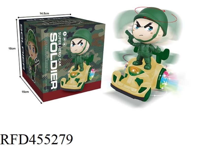 BIG HEAD STUNT SPIN KART