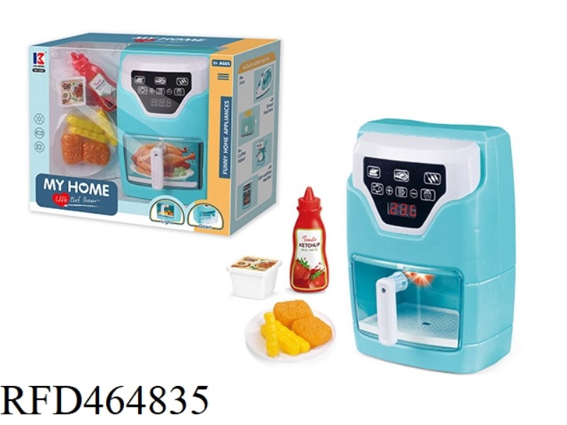 AIR FRYER + ACCESSORIES (2*AA NOT INCLUDED)