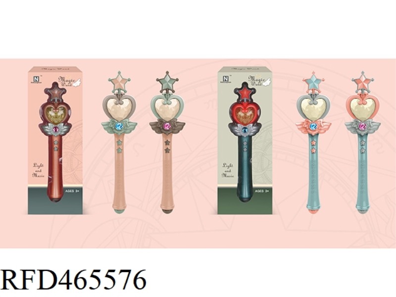 PEACH HEART MAGIC STICK (PINK)