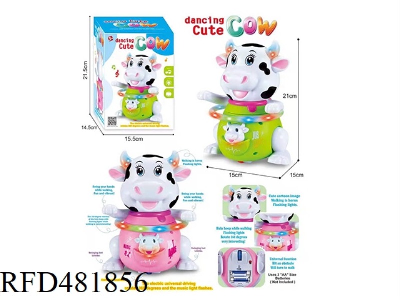 ELECTRIC MUSIC LIGHT DANCING COW