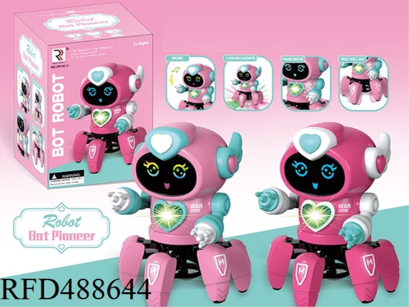 SIX-LEGGED GIRL ROBOT