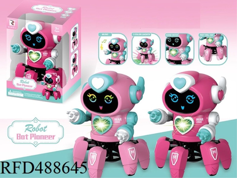 SIX-LEGGED GIRL ROBOT