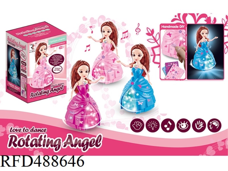ELECTRIC MUSIC SPINS PRINCESS