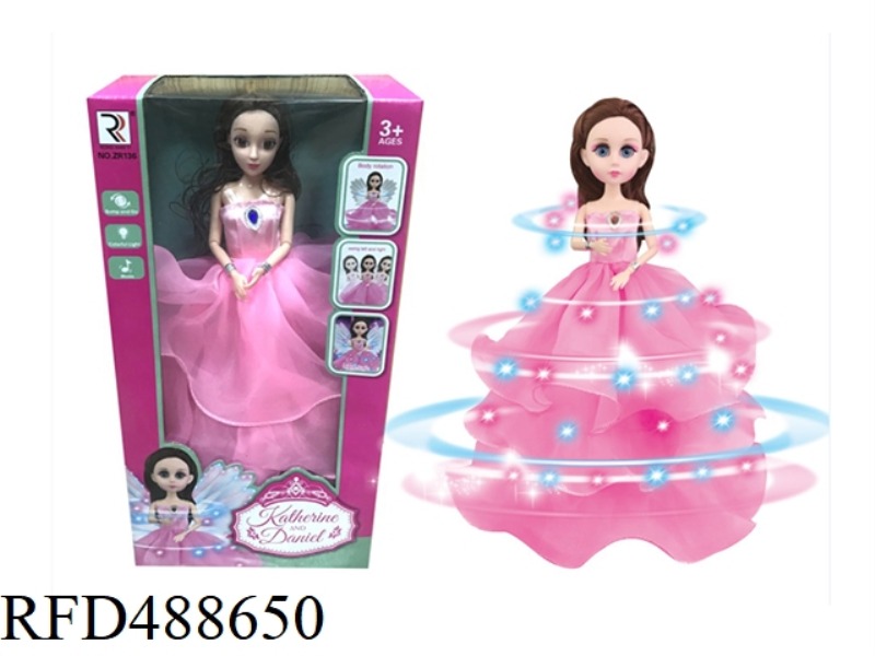 ELECTRIC LIGHTING MUSIC WEDDING DRESS BARBIE