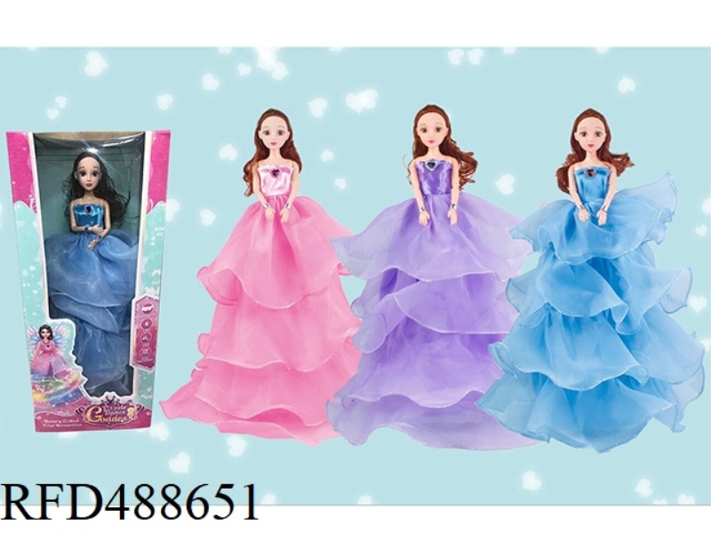 ELECTRIC LIGHTING MUSIC WEDDING DRESS BARBIE