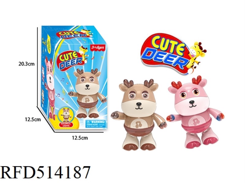 ELECTRIC LIGHT MUSIC DANCING DEER SMALL LOVE