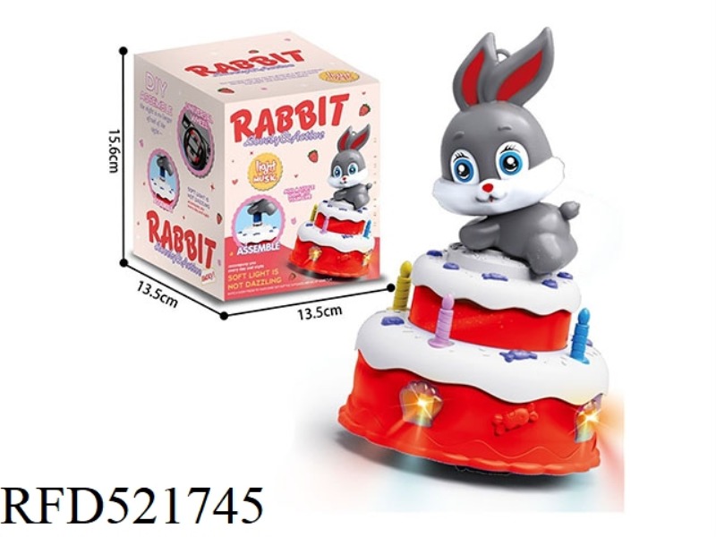ELECTRIC ROTATING CAKE RABBIT