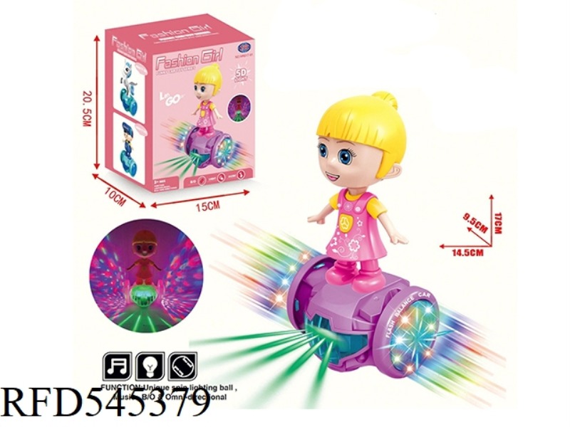 ELECTRIC 5D UNIVERSAL LIGHT MUSIC GIRL