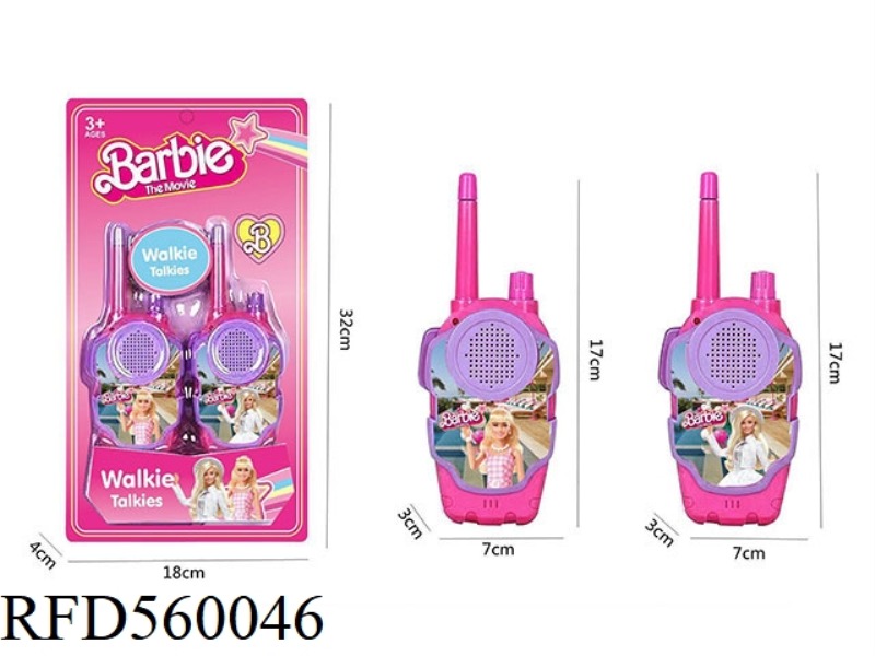 BARBIE WALKIE-TALKIE