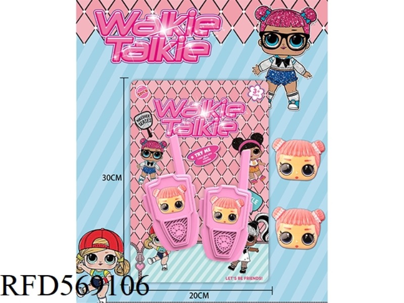 SURPRISE DOLL WITH 3D HEAD INTERCOM