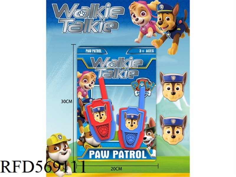 DOG PATROL WITH 3D HEAD INTERCOM