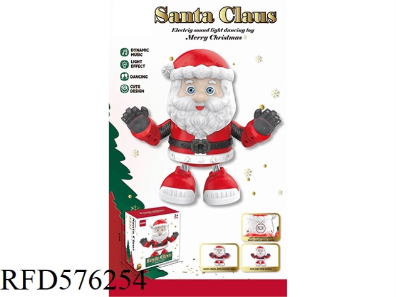ELECTRIC SANTA (WITH LIGHTS AND MUSIC)