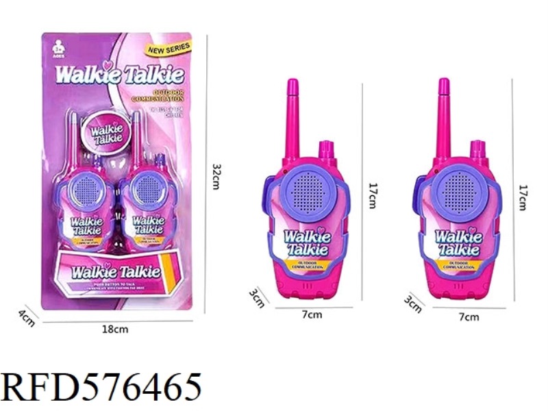 WALKIE-TALKIE FOR GIRLS