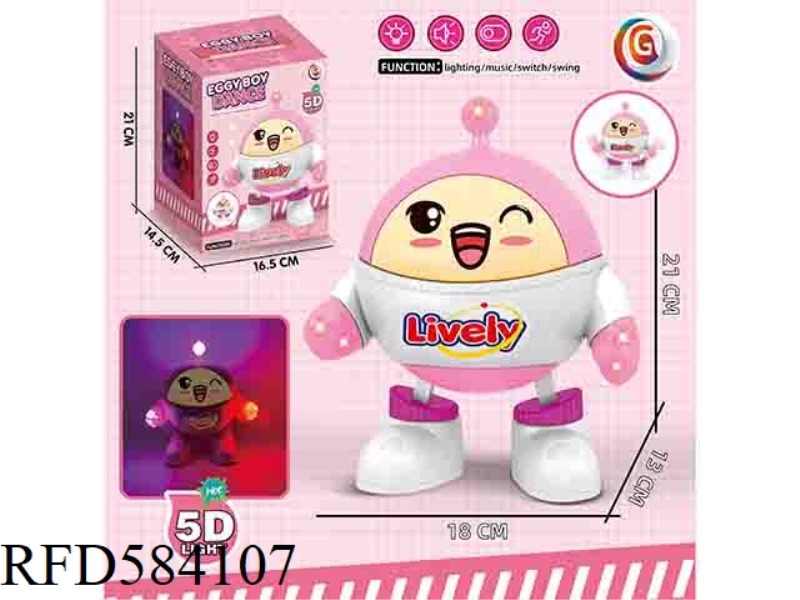 DANCING EGG (PINK)