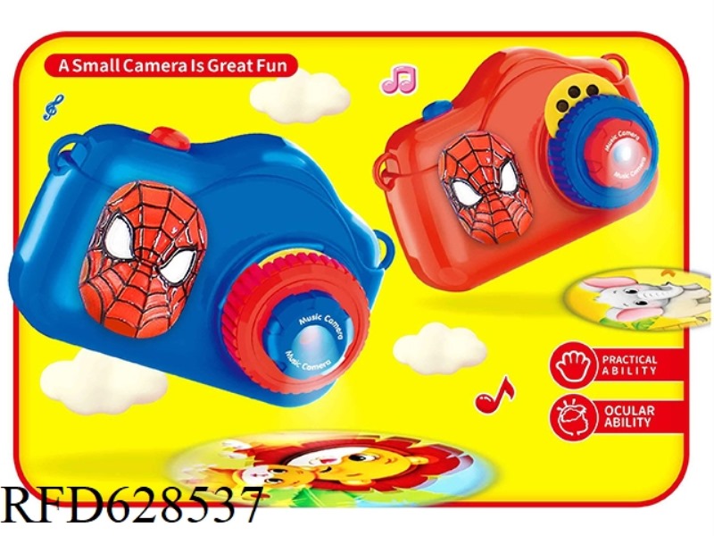 3D SPIDER MAN HEADBAND PROJECTION MUSIC CAMERA