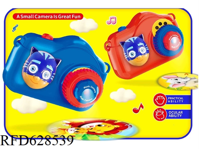 3D MASKED HERO HEADBAND PROJECTION MUSIC CAMERA
