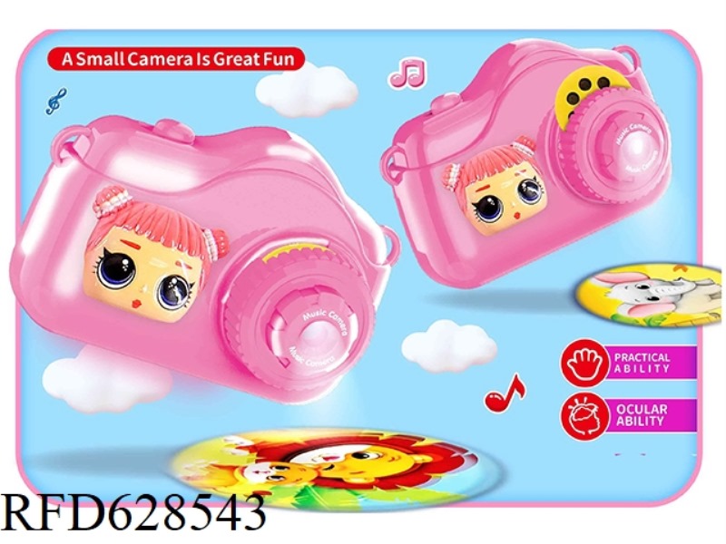 3D SURPRISE DOLL HEADBAND PROJECTION MUSIC CAMERA